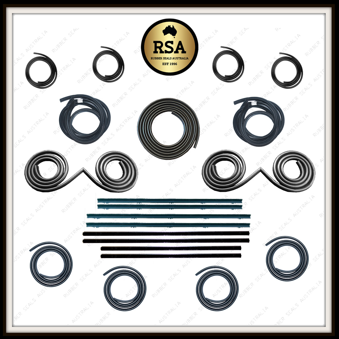 A Rubber Kit Suits Ford MK3 Zodiac Sedan 6266 Rubber Seals Australia