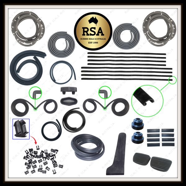 A Rubber Kit Suits Mazda RX2 Capella Coupe