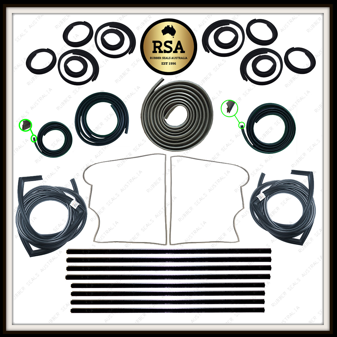 A Rubber Kit Suits MK2 Jaguar Rubber Seals Australia
