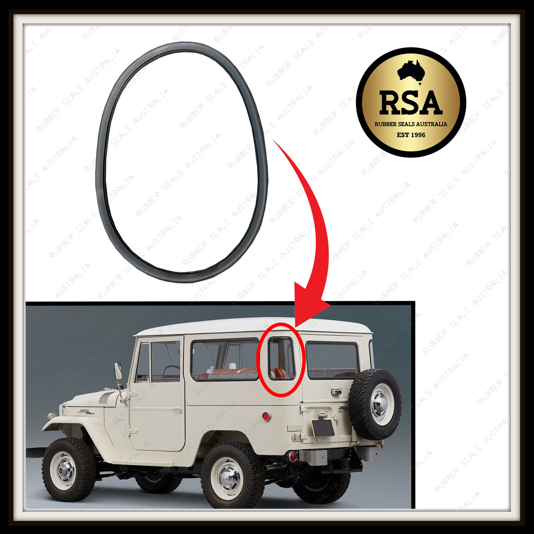 Screen Seal Rear Side Wrap Around Window FJ40/45 Shorty & Troupie ...