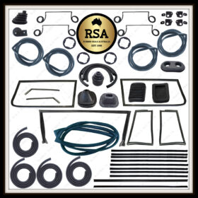A Rubber Kit Suits Toyota FJ55 with Round Front Door, Lift up Tailgate and with Front Quarter Window
