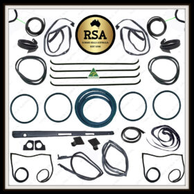 A Cab Rubber Kit Suits Toyota FJ40 FJ45 Shorty No 1/4 Window / Barn Doors / Fixed Cargo Windows 1975-78