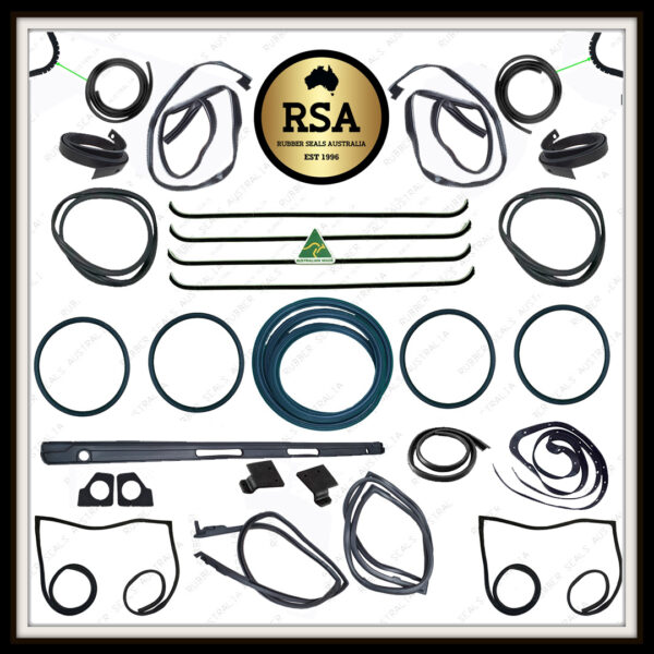 A Cab Rubber Kit Suits Toyota FJ40 FJ45 Shorty No 1/4 Window / Barn Doors / Fixed Cargo Windows 1975-78