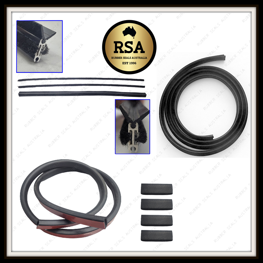 Sliding Cargo Window Rubber Seal Kit (1) Suits Toyota FJ60 | Rubber
