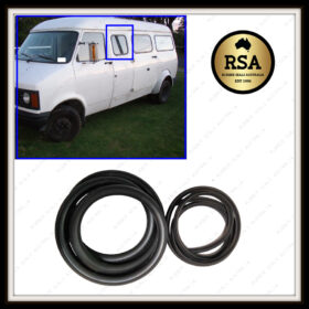 Cargo Door Window Seal (1) suits Bedford CF – Black Locker included - Window Size 2300mm