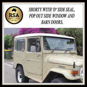 40 Series Shorty with 'D' Seal, Pop Outer Window