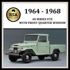 1964 - 1968 40 Series Ute - With Front 1/4