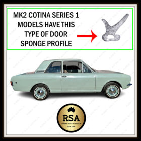 Mk2 Cortina 2 Door Sedan - Series 1 1967 - 1969