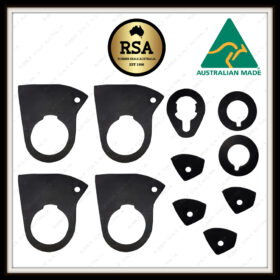 Door Handle + Boot + Wiper Pivot Gasket Set (11pcs) Suits Cortina Mk2 4 Door