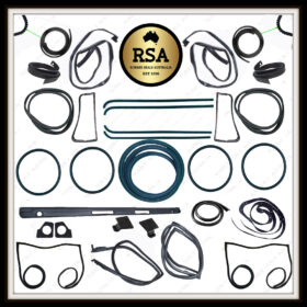 A Cab Rubber Kit Suits Toyota FJ40 FJ45 Shorty With 1/4 Window / Barn Doors / Fixed Cargo Windows 1975-78