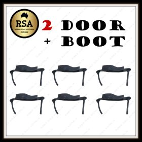 Door Drain Seal Set (8) suits Datsun 1200 4 Door - Does 4 Doors