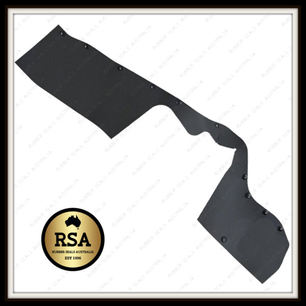 Inner Fender Apron Seal Left Hand Front with Clips suits Toyota 70 Series FZJ HZJ VDJ models - check Description
