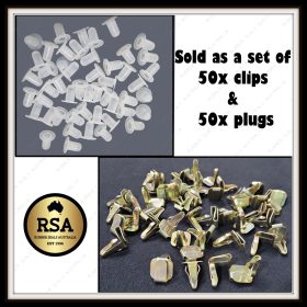 Door Trim Clip & Plug Kit - Pack of 100 suits Mazda RX2 Capella
