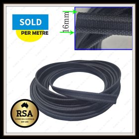 Bonnet Lace Rivet-on 16mm - Sold per Metre