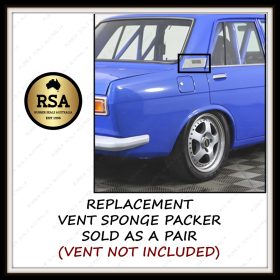 Air Vent Packer Gasket - C-Pillar suits Datsun 1600 Sedan - Vent NOT included