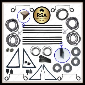 A Rubber Kit Suits Ford Mk2 Cortina S1 4 DR Sedan