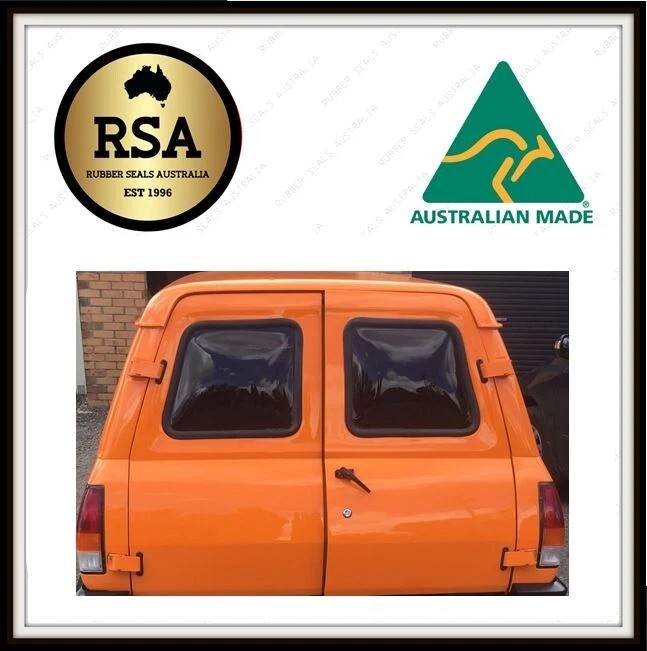 Screen Seal Barn Door Glass Pair (2) Suits Ford XA XB XC XD XE XF XG XH Panel Van